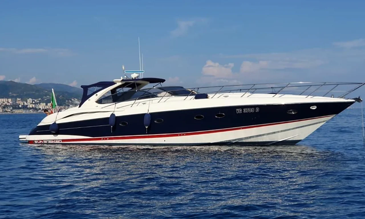 Sunseeker Predator 60 yacht charter Costa Smeralda