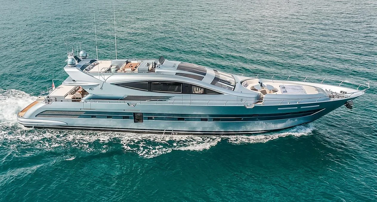Cerri 102 FlyingSport “55 FiftyFive” yacht charter Costa Smeralda