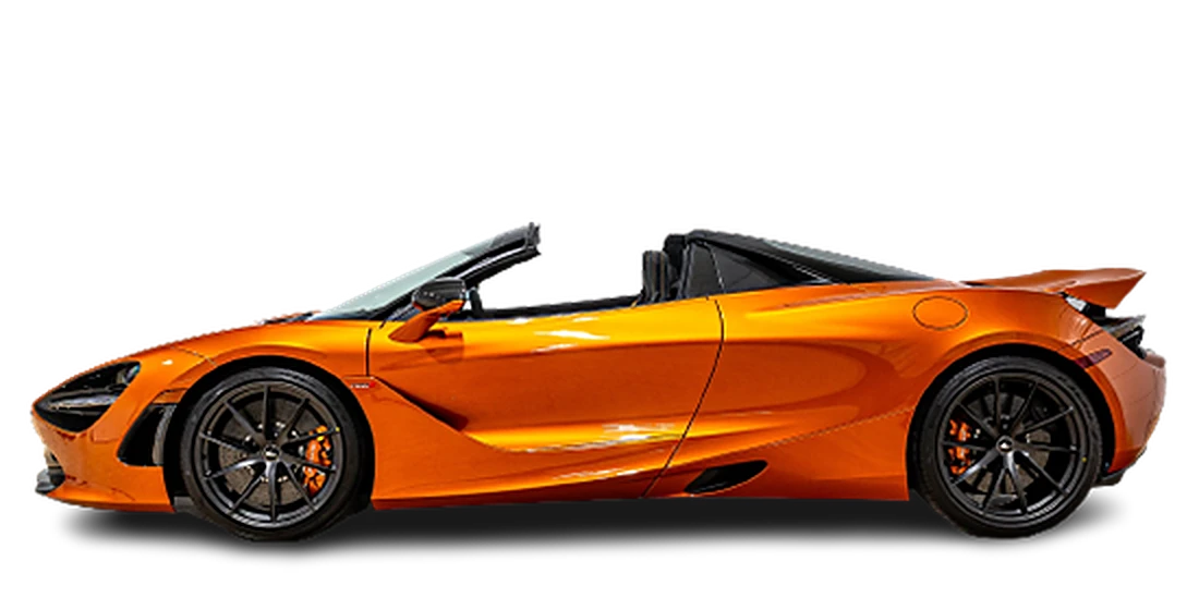 McLaren 720S Spider rental in Porto Cervo, Olbia and Sardinia
