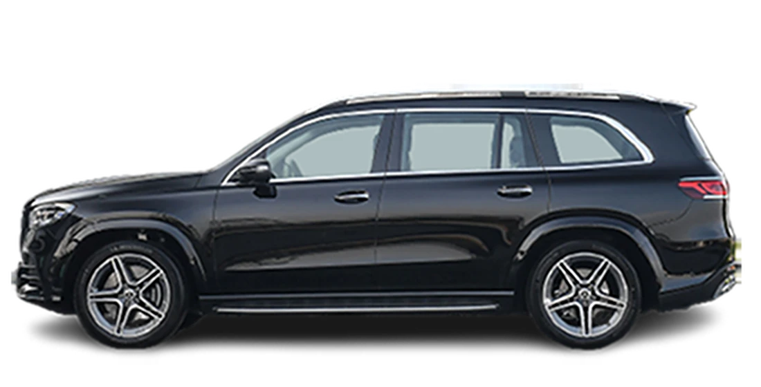Mercedes GLS rental in Porto Cervo, Olbia and Sardinia